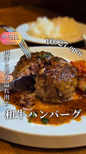 和牛ハンバーグ 特製デミグラスソース